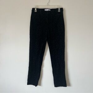 Old Navy Pixie High Rise Leopard Print Velvet Pants Size 6 Tall